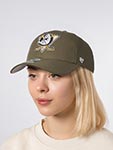 Бейсболка 47 BRAND арт. H-MVP25WBV-SW Anaheim Ducks NHL (оливковый)